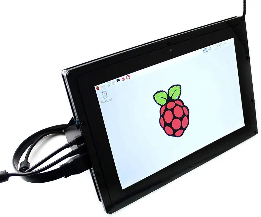 Imagem -03 - Polegada Tela de Toque Capacitivo Hdmi Ips Display Lcd Monitor 1280x800 para Raspberry pi b b b Mais a Mais 10.1