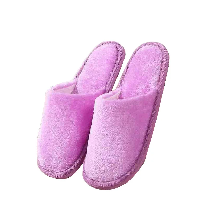 winter  shoes  Home slippers winter slipper, fleece slipper long flush warming  homing slippers, indoor shoesTX18 1pair=2pcs