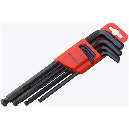 İzeltaş Round Head Allen Key Set 9'Lu Long Size