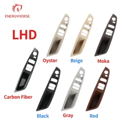 LHD RHD Interior Door Pull Handle Armrest Panel Trim No Mirror Folding Button For BMW 5 Series F10 F11 F18 520 523 525 528 530