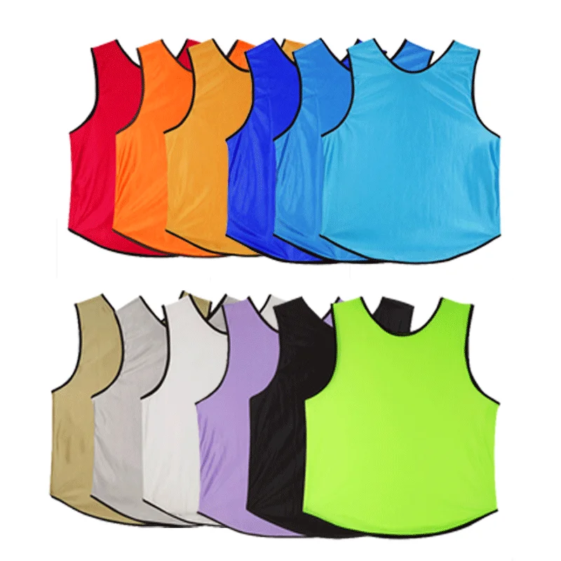 SHINESTONE Adult Child Football Team Sports Soccer Training Vest Pinnies Jerseys Quick-dry Breathable Training Bib Outdoor Vest