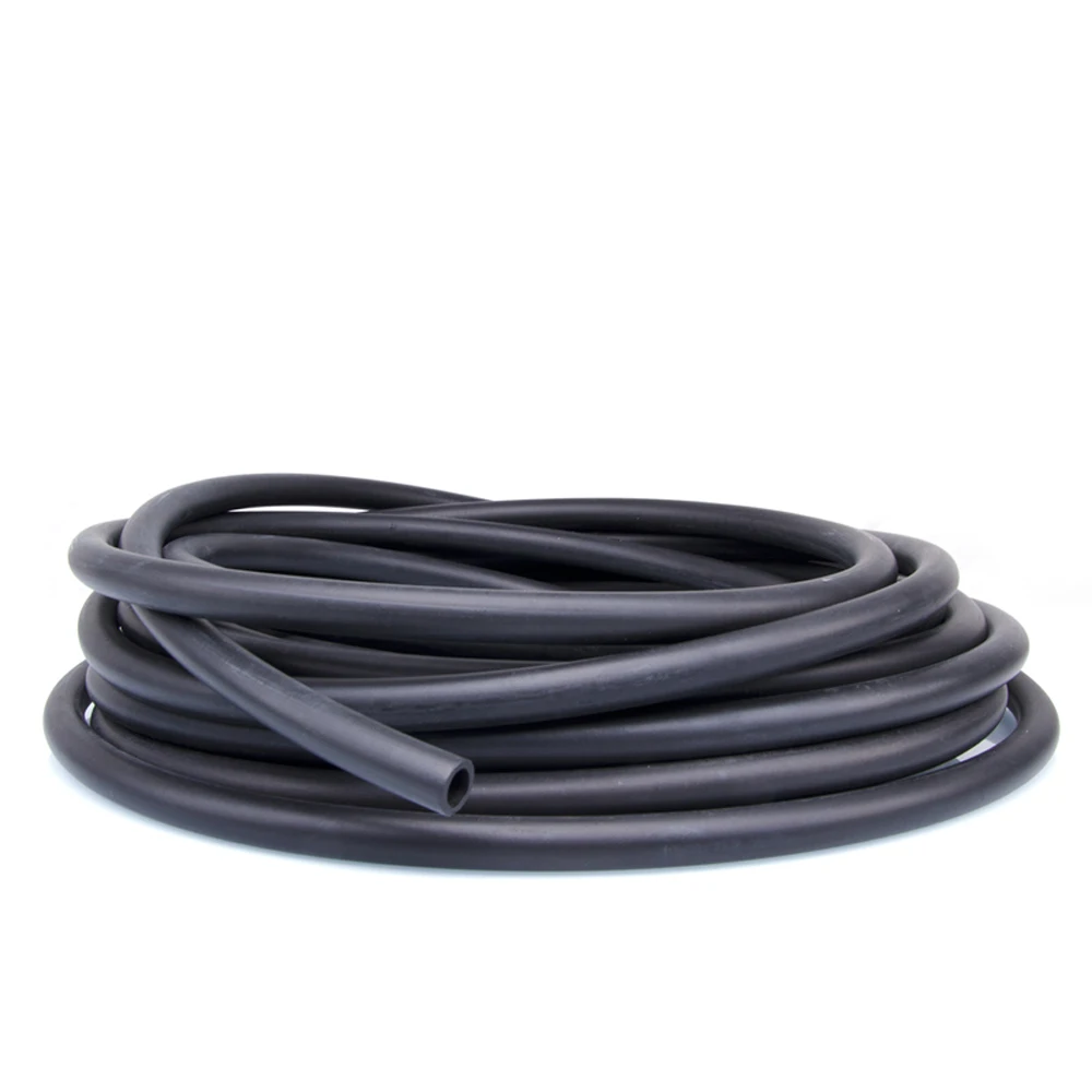 1 Meter Inside Dia 2mm-32mm Fluorine Rubber Fuel Tube Petrol Diesel Oil Line Hose Pipe Black Fluororubber Tubing