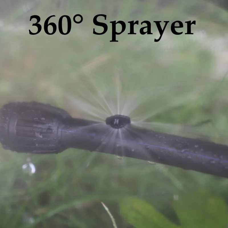 5~100pcs Garden Sprayer 360° Mist Atomizing Nozzle Watering Sprinkler Garden Irrigation Accessory Plants Vegetable Watering