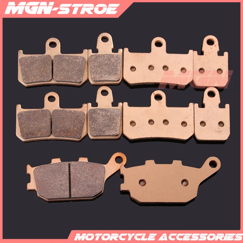 Motorcycle metal sintering brake pads For YZF1000 YZFR1 R1 2007 2008 2009 2010 2011 2012 2013 2014 MT-01 MT01 07 08 09 10