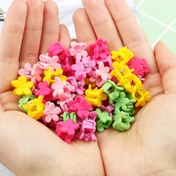 10/20/30/50Pcs/Set Flower Mini Hair Claws Colorful Crab Hair Clips For Girls Baby Sweet Hairpins Hair Accessories Barrettes Gift