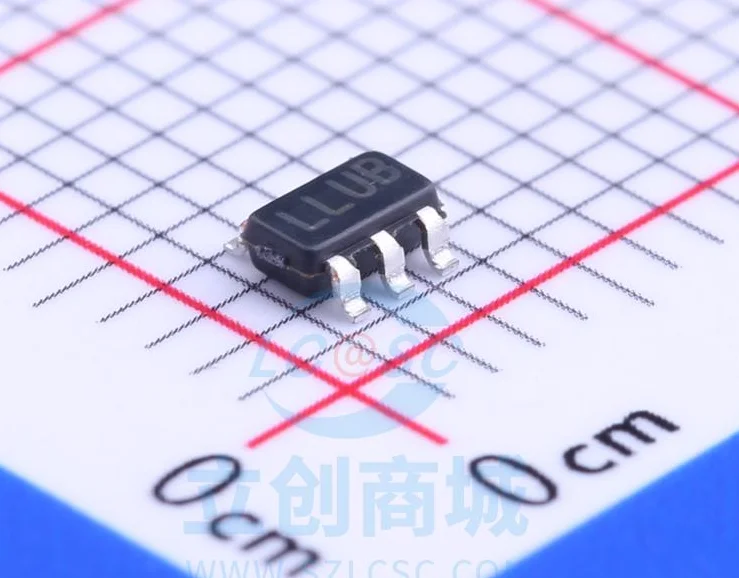 LP5907MFX-1.8 LP5907MFX LP5907 LLUB SOT-23-5, novo e original, 1 Pc