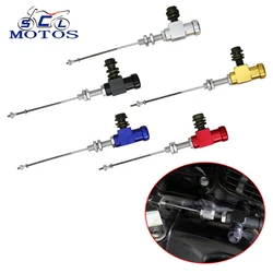 Sclmotos- M10x1.25mm Motorcycle Hydraulic Clutch Master Cylinder Rod Brake Pump For Dirt Pit Bike ATV Quad Scooter 5 Color