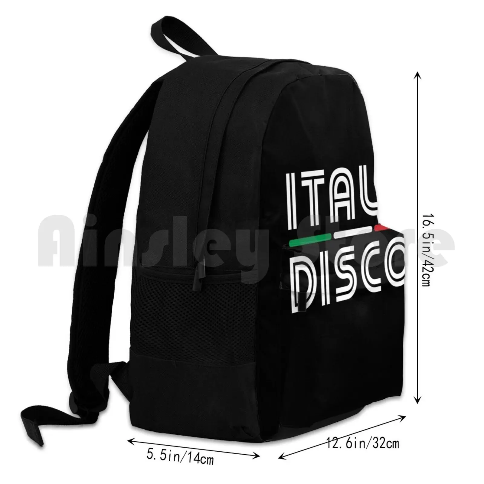 Походный рюкзак Italo для улицы, водонепроницаемый походный портфель Italo Disco, Italodisco Retro, 80s, Eurodisco, Италия, Italo Music