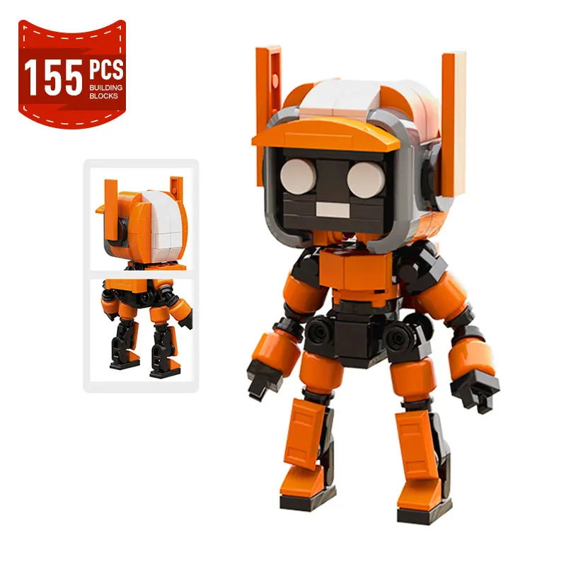 MOC DIY K-VRC Love-Death-Robot Model Building Block Toy Creativity Animation Smart Future Robot Bricks Assemble Toys Gifts