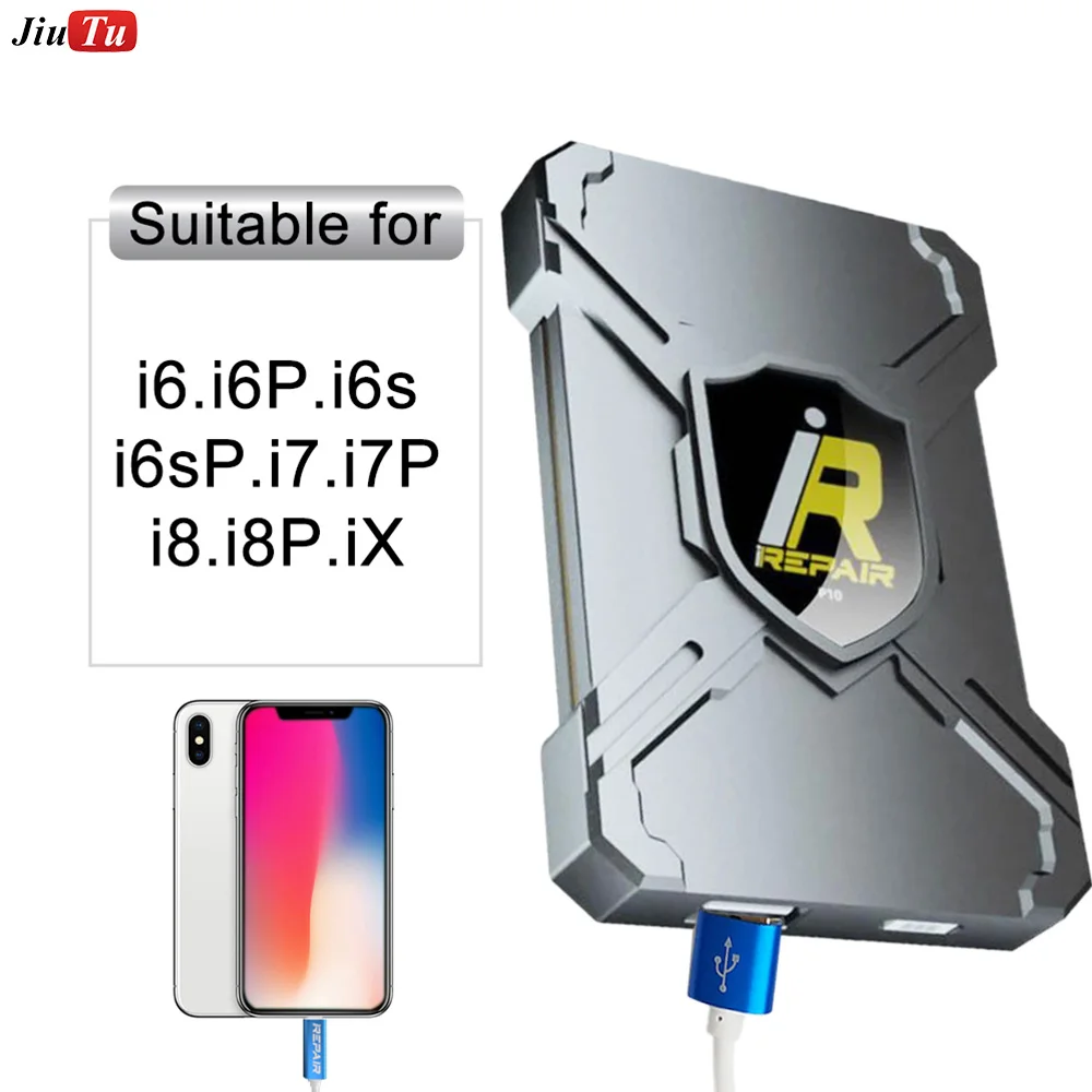 Ifix P10 / iD Box for 7 7P 8P X الرقم التسلسلي قراءة كتابة بنقرة واحدة فك واي فاي وجميع البيانات Syscfg الأخرى لا تفكيك