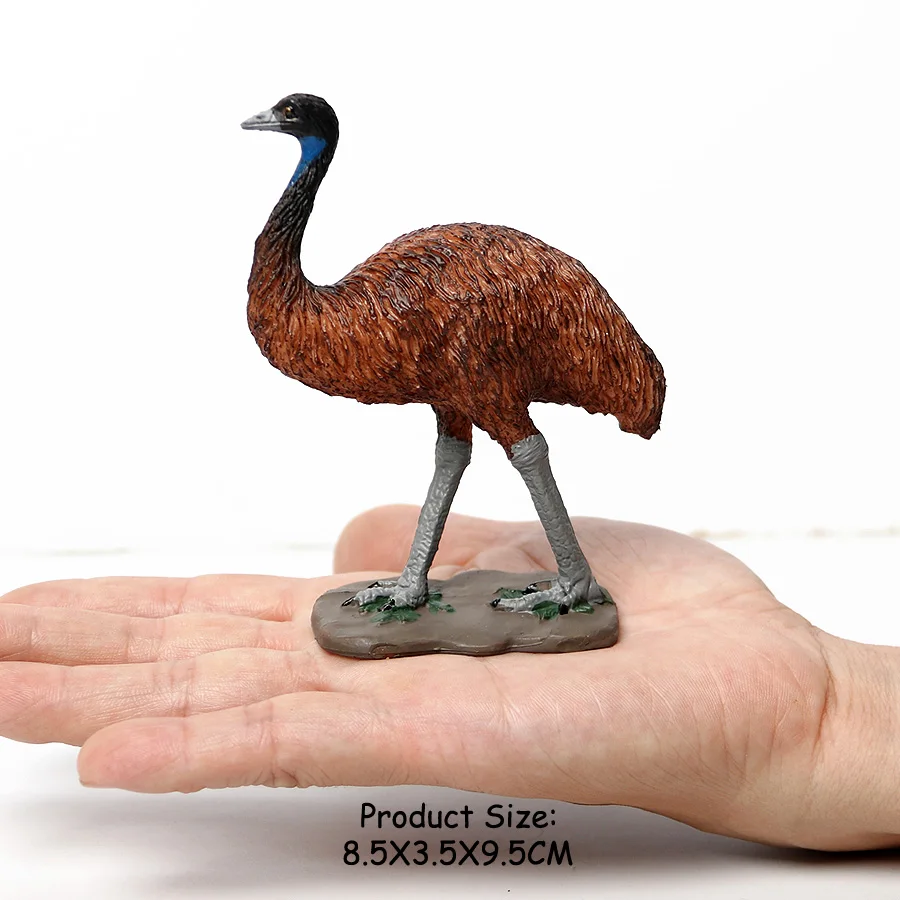 Wilde Vogels Dieren Kalkoen Ara Uil Eagles Struisvogel Pelikaan Beeldjes Speelgoed Dier Action Figure Leren Onderwijs Vogels Geschenken