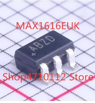 

Free shipping NEW 10pcs/lot MAX1616EUK MAX1616E MAX1616 ABZE SOT23-5