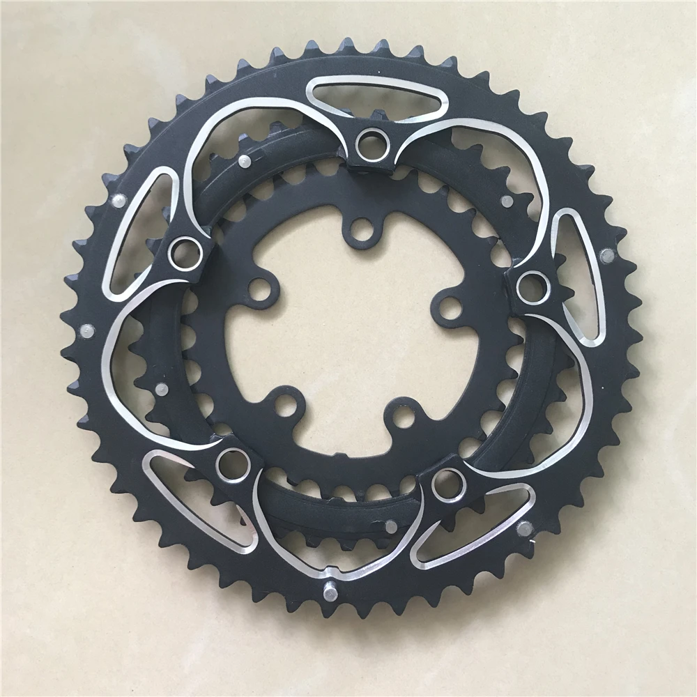 Road Bicycles 130-74 BCD Chainring 50/39/30T Triple Speed Aluminum Alloy Folding Bike Chain Wheel MTB Chainwheel CNC