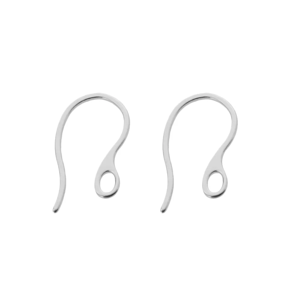 Crochets de boucle d'oreille en acier inoxydable, fil d'oreille français, accessoires de boucle d'oreille bricolage, hypoallergénique, bijoux exécutifs, 22mm, vente en gros, 20 pièces