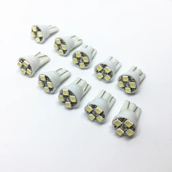 10pcs T10 194 W5W LED License Plate bulbs Car Parking Light 501 WY5W 4 COB LED Wedge Interior Dome Lamp Auto Turn Side Bulbs 12V