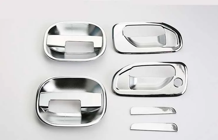 

Chrome ABS Full Set Door Handle Bowl Cover Trim for 2009-2020 Nissan NV200 8PCS