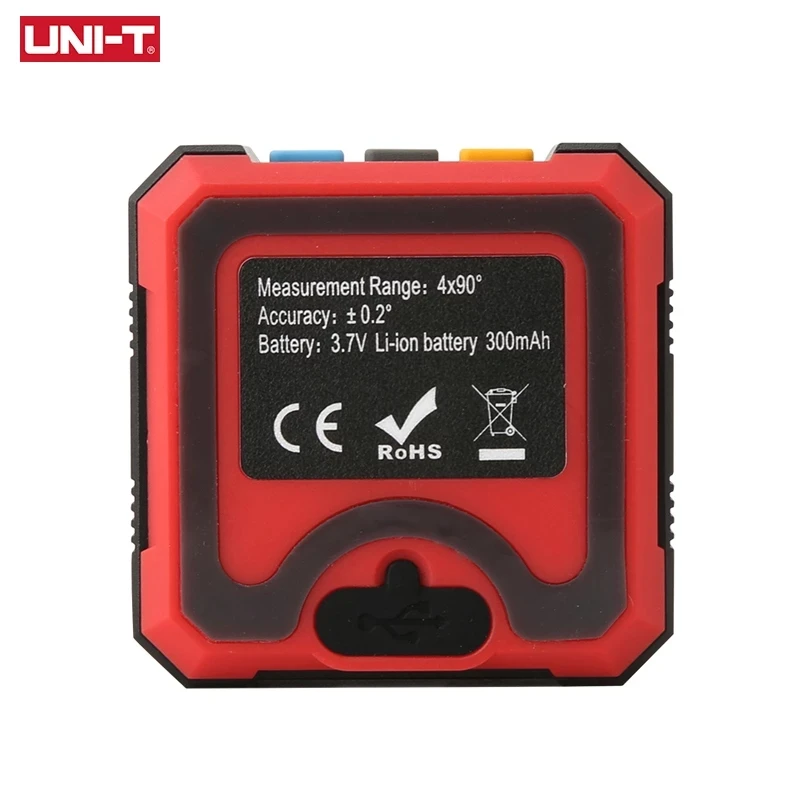 UNI-T LM320A LM320B Electronic Angle Meter Digital Protractor Magnetic Inclinometer Angle Tester Bevel Box Backlight