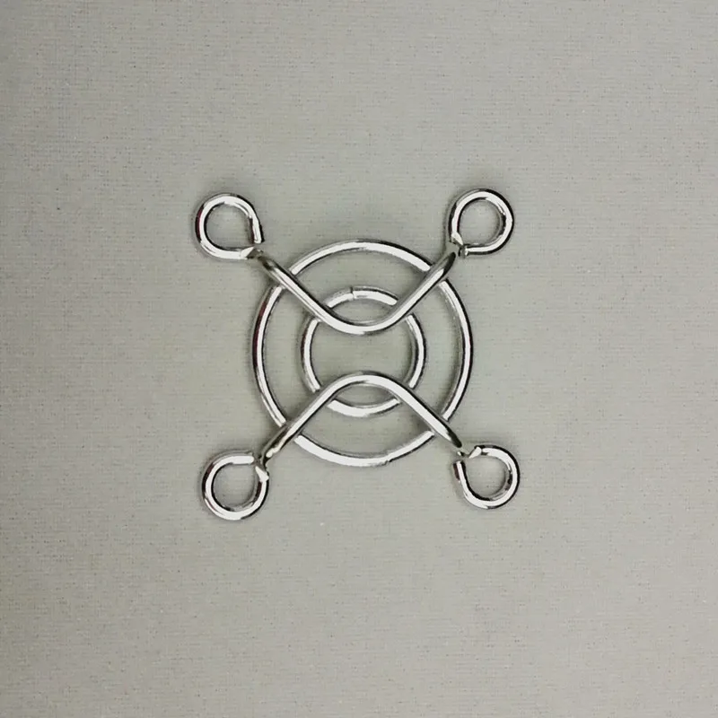 10 Pcs 3cm Fan Iron Net  DC Fan Grill Protector Silver Metal Finger Guard Cover Used for 30mm Raspberry pi  Cooling Fan