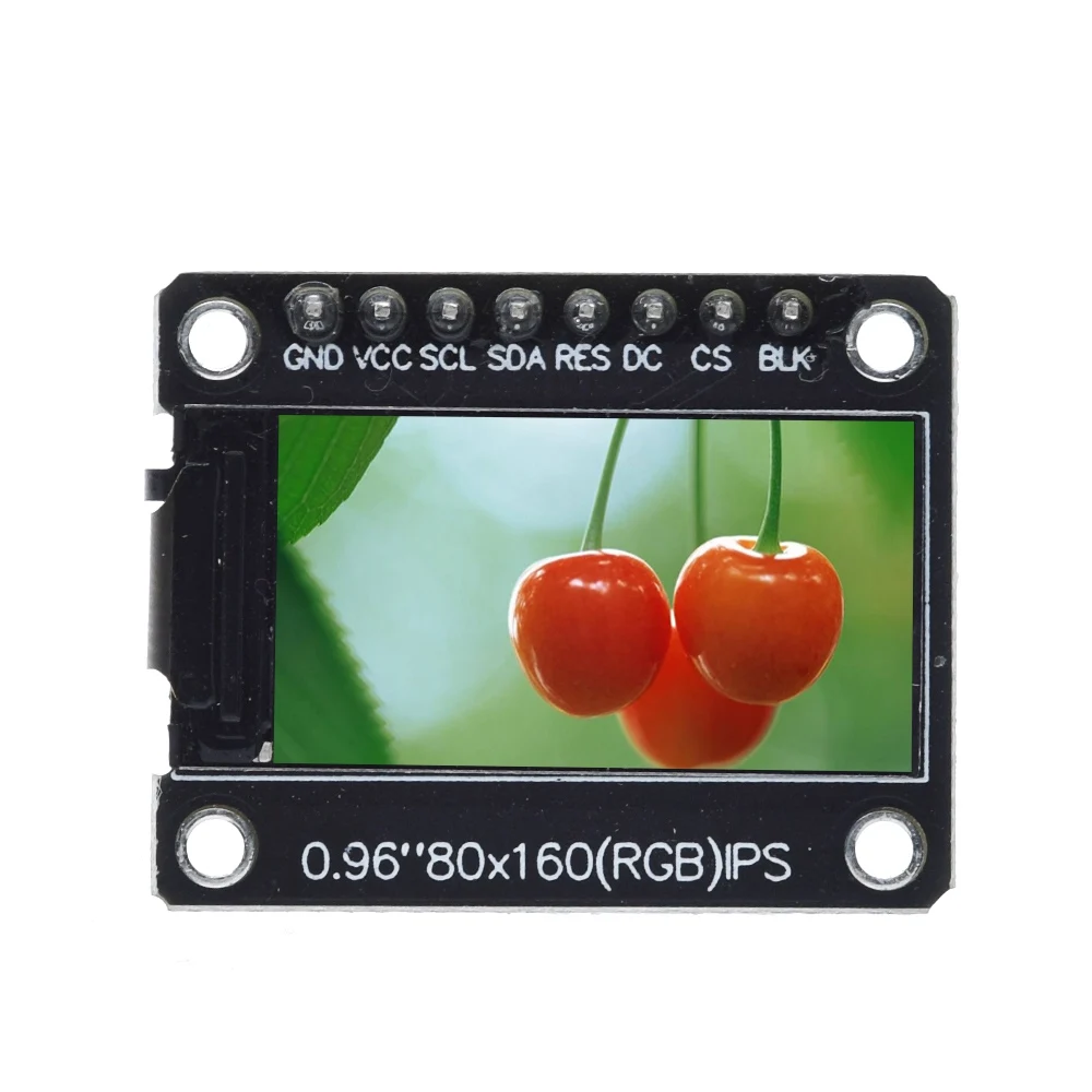 TZT-TFT Display para Arduino, IPS, 7P, SPI, HD, 65K, módulo LCD a cores, unidade ST7735, IC, 80*160, não OLED, 0,96 polegadas, 1,3 polegadas