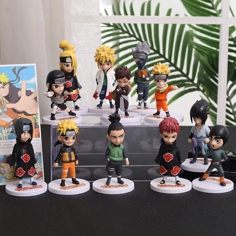 Complete Set of Toy Naruto Anime Figure ROS Grandista Uzumaki Sakura Action Figures Hand Made Model Gift Box