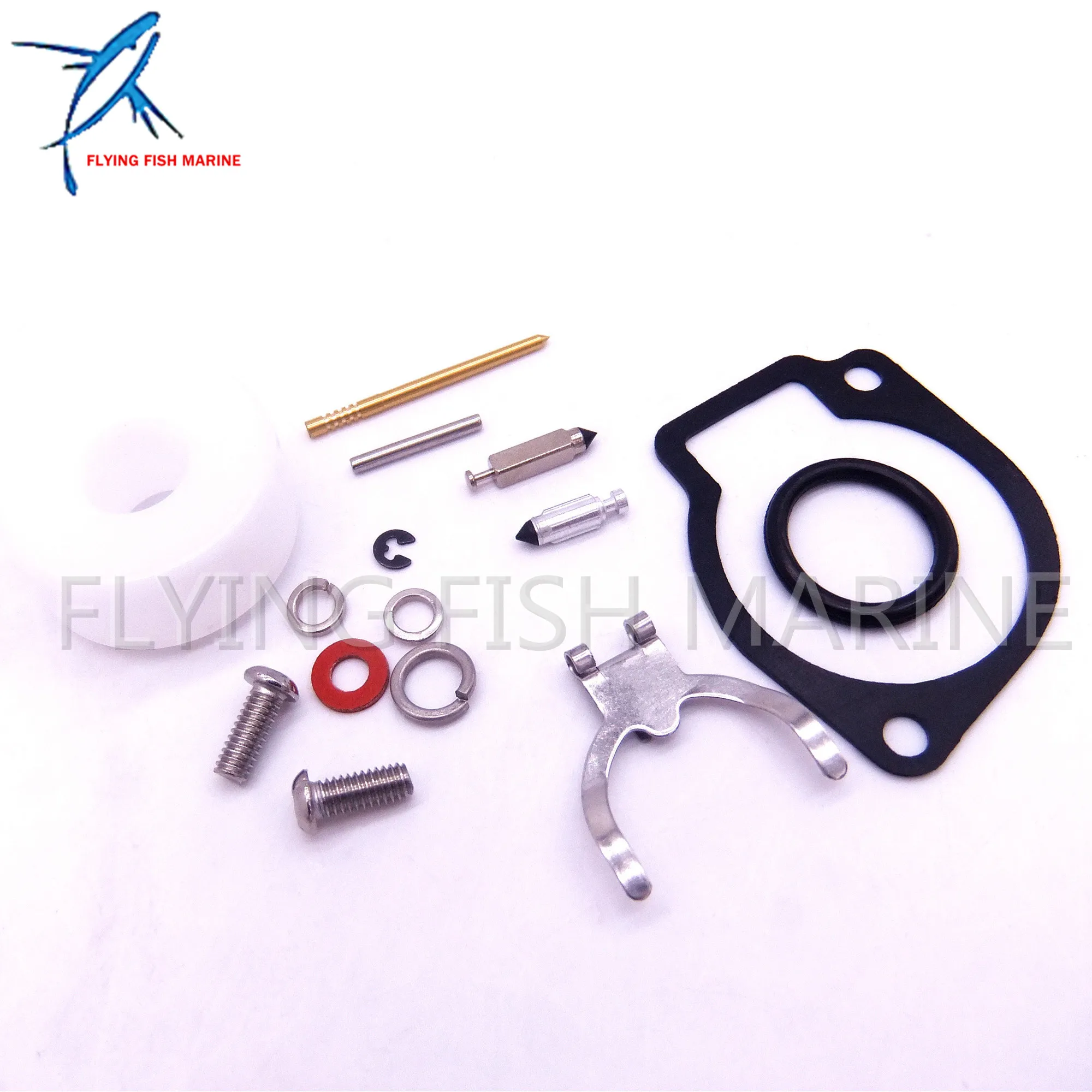 855546A4 Carburetor Repair Kit for Mercury Mercruiser Quicksilver Boat Motor 2HP 2.5HP 3.3HP