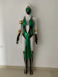 Video Game Morta X Kombat Cosplay Jade Costume Custom Made