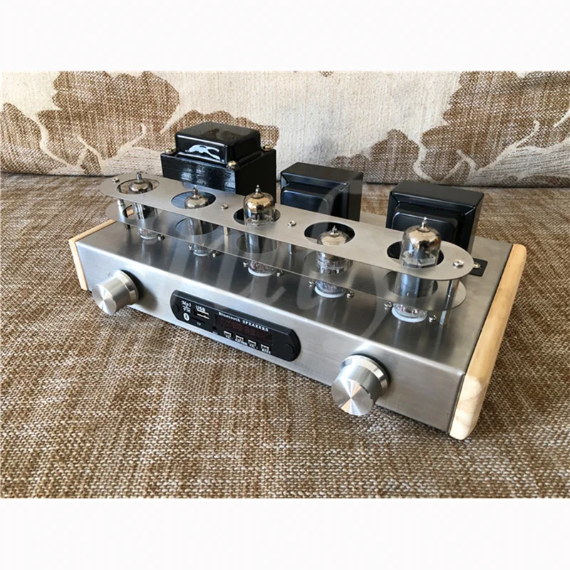 

6N2 6P15 luxury tube amplifier fever rectifier amplifier DIY kit with Bluetooth 5.0