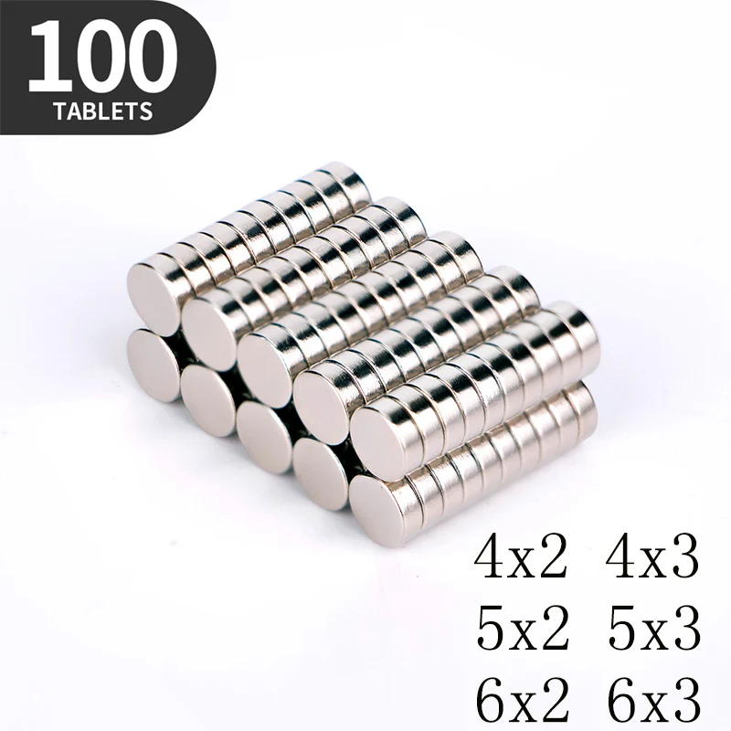 6x2 4X2 4x3 6x3 5x2mm Magnet Hot Small Round Magnet Strong Magnets Rare Earth Neodymium Magnet