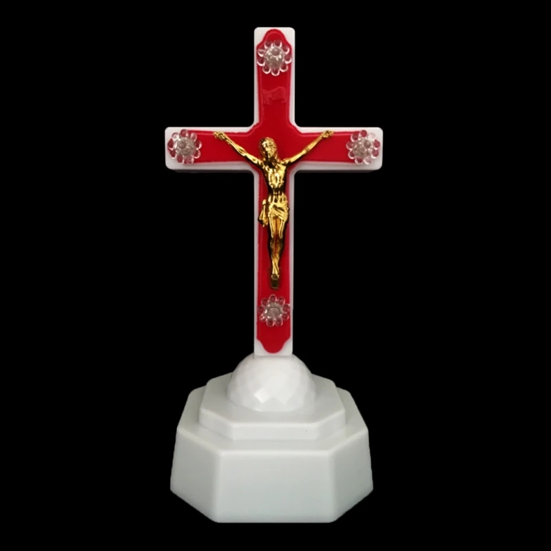 European Boutique LED Light Christ Jesus Lcon Home Church Pray Ornaments Church Souvenirs wholesales