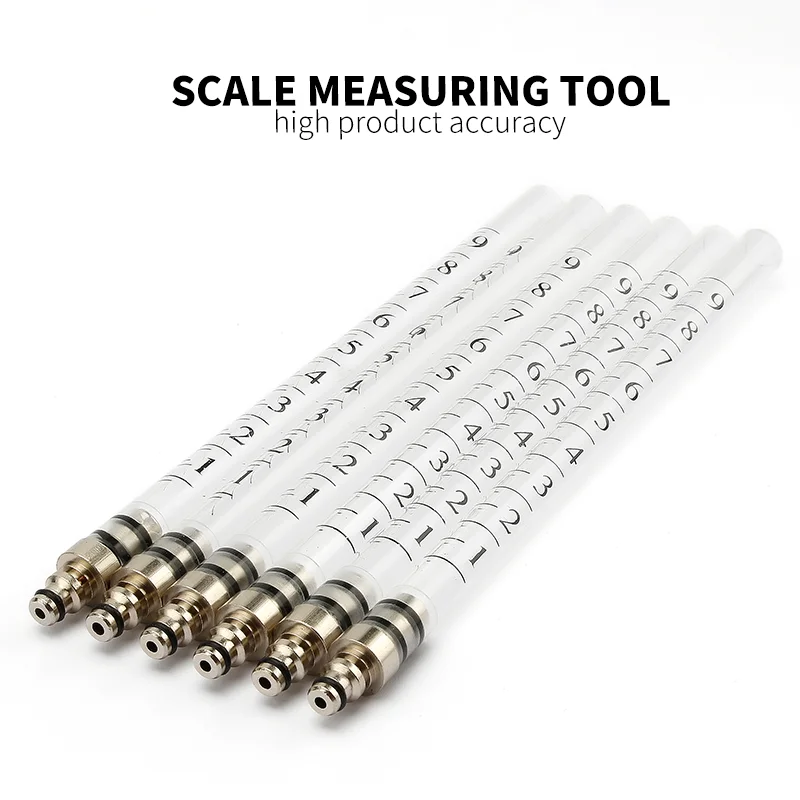 Diesel Fuel Injection Flowmeter Test Detector Set Fuel Injector Joint Fuel Flow Detection Tool Set