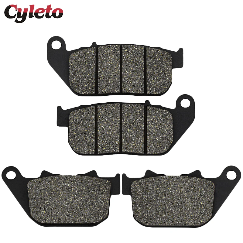 

Motorcycle Front Rear Brake Pads for Harley XL50 XL883 Iron XL 883 Sportster Custom XL1200 XL 1200 XL1200V XL1200X Forty Eight