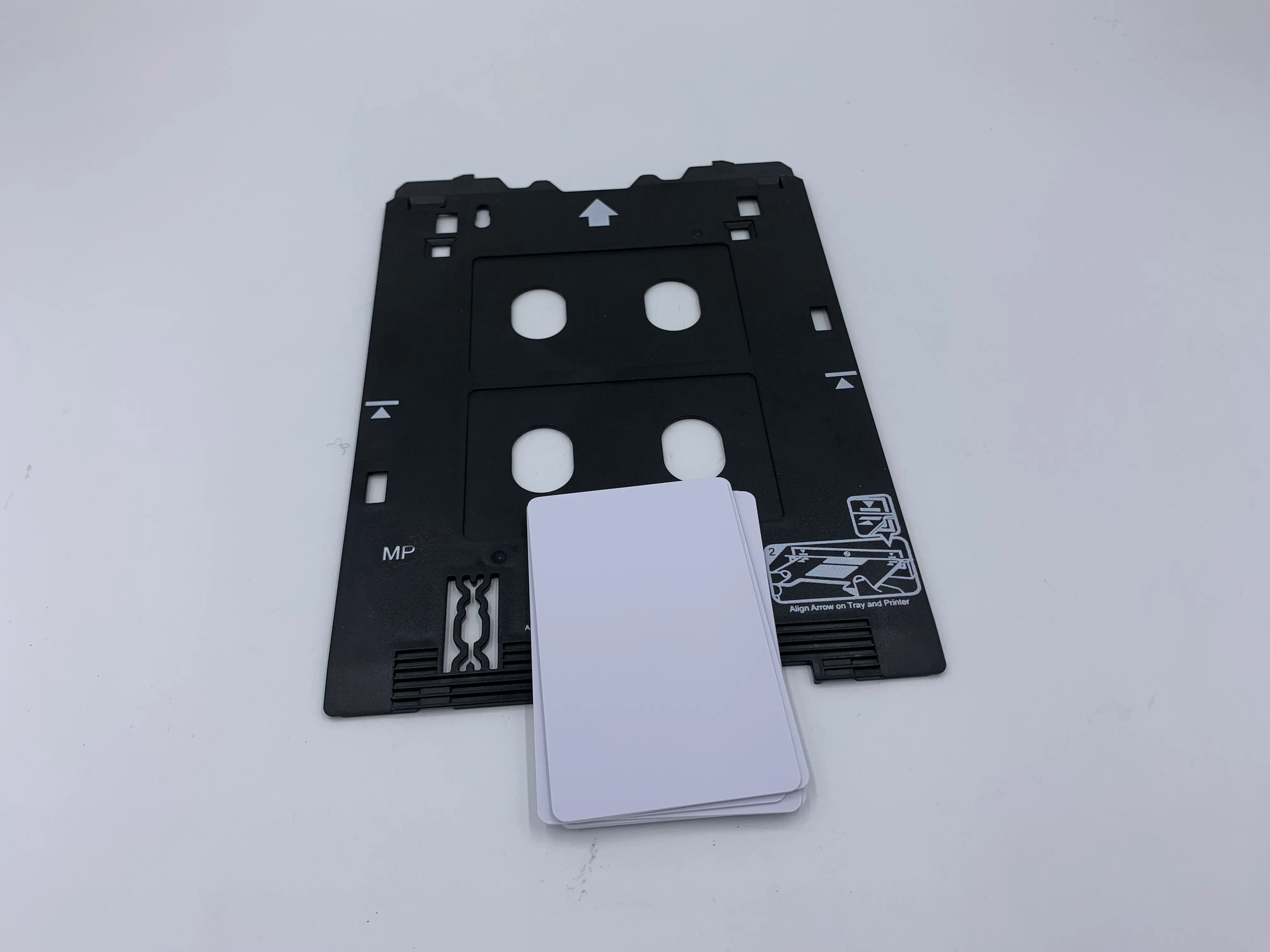 2021 Inkjet PVC Card Tray for Canon PIXMA TS701，TS8210，TS8310 and TS9510 Series Printers (Canon MP Tray Printers)