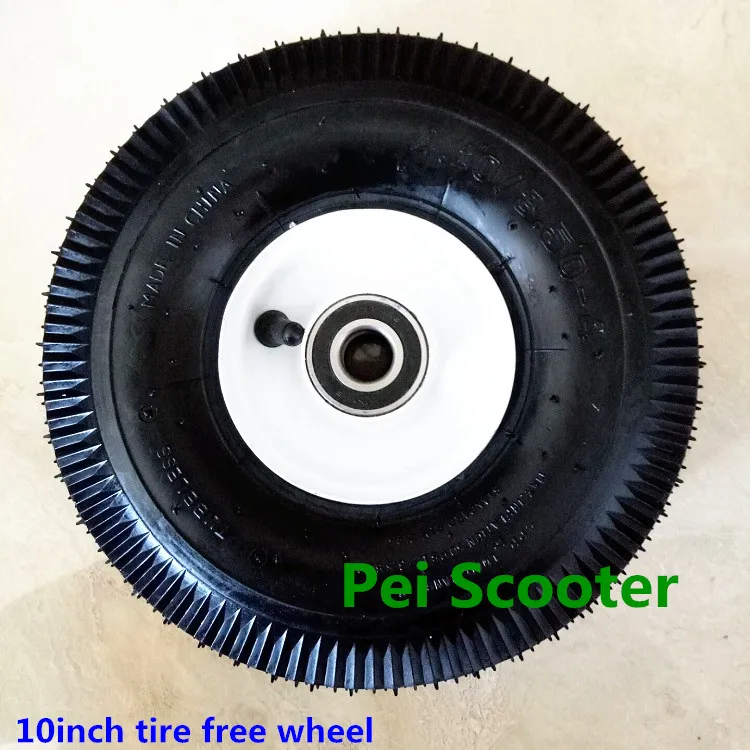 

10 inch 4.1/3.50-4 tyre free wheel phub-10FW