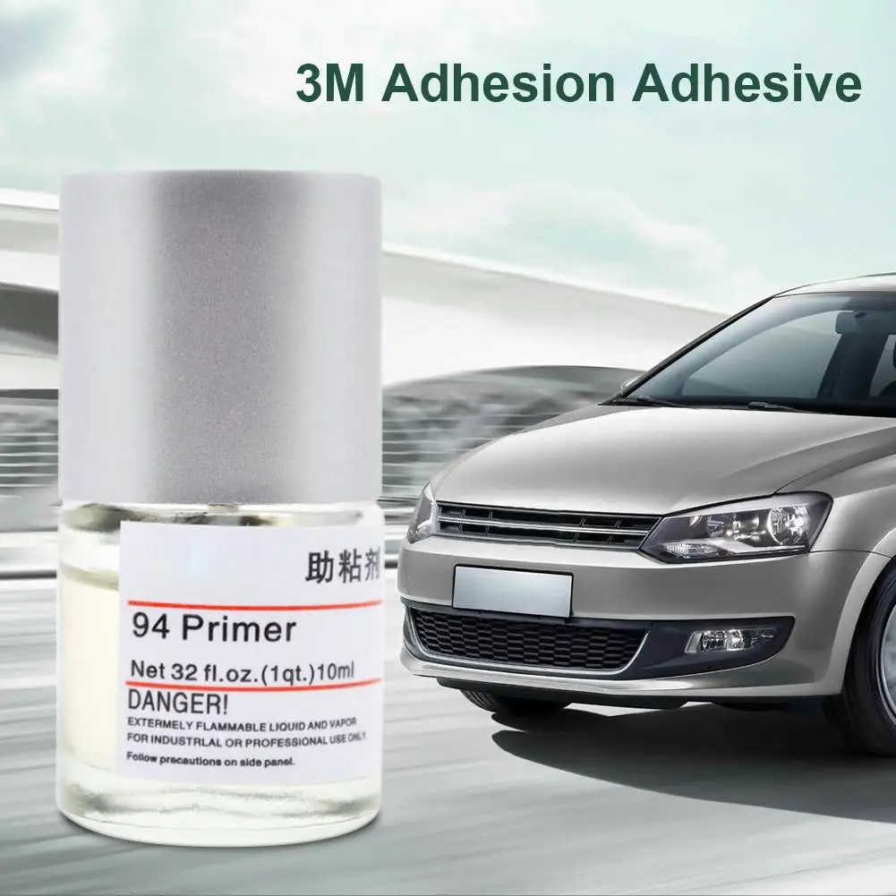 10 ML 3 M 94 Adhesive First Adhesion Promoter Car Tape Primer Car Foam Tape Adhesive Car Decoration Strip Double Side Adhesive