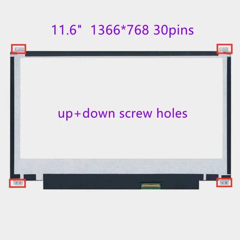 B116XTN02.2 N116BGE-EA2 N116BGE-EB2 B116XTN01.0 N116BGE-E42 N116BGE-E32 B116XTN02.3 up+down screw holes panel