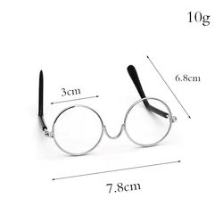 1 PCS High Quality Mellchan Dolls Glasses 20cm EXO Dolls Glasses 15 Color Clear Lens Frame Eyewear Eye Glasses Doll Accessories