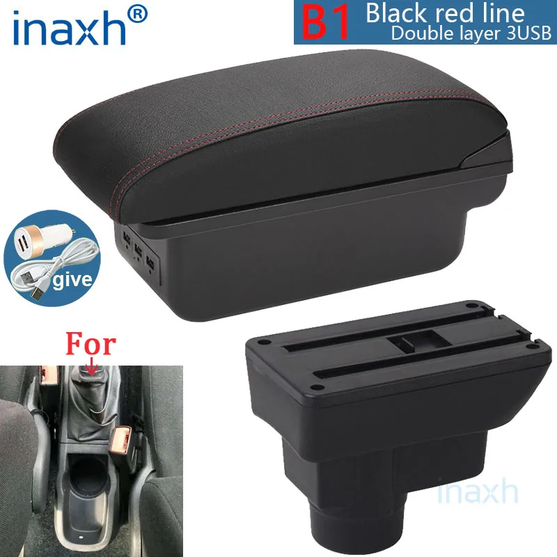 Voor Opel Corsa D Armsteun doos Voor Opel Corsa Auto armsteun rugleuning Interieur onderdelen opbergdoos Retrofit onderdelen Auto accessoires