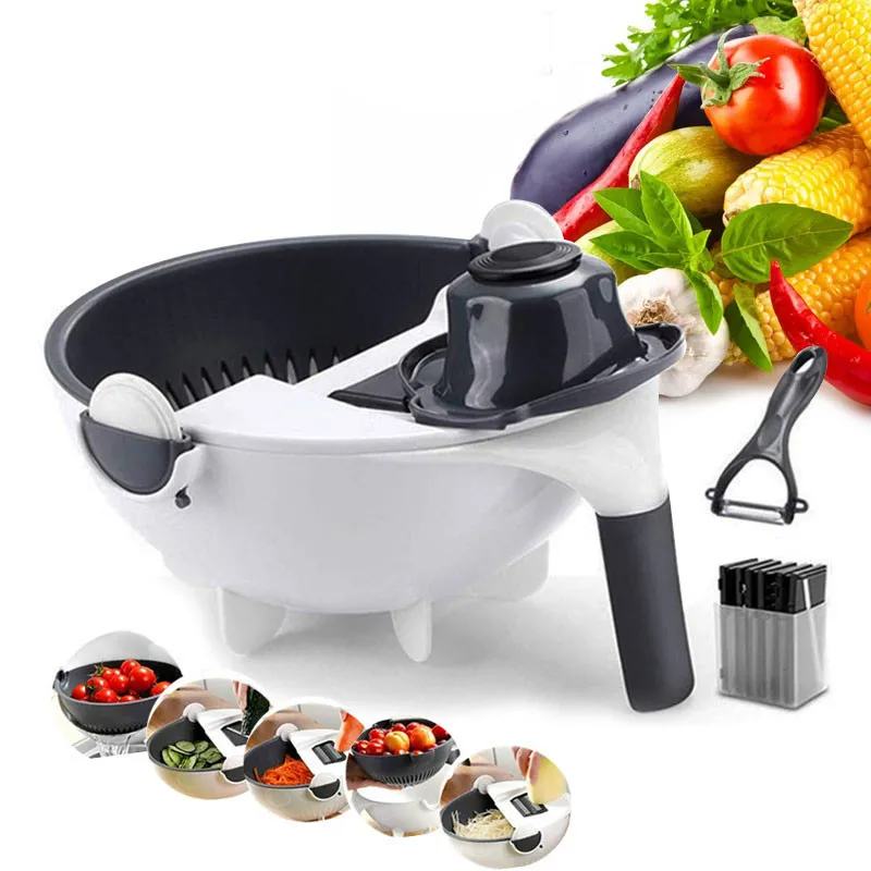 

Slicer Vegetable Slicer Potato Peeler Carrot Onion Grater with Strainer Kitchen Accessories Vegetable Cutter