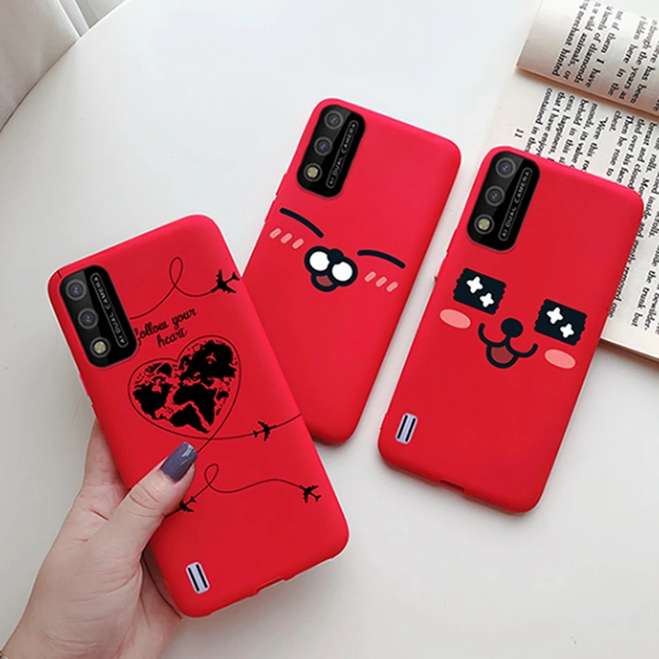 For Itel A26 A37 Plus Soft Silicone Cute Cartoon Fashion Daisy Flower Painted Cover Matte Phone Cases For Itel A 26 A 37 Bumper