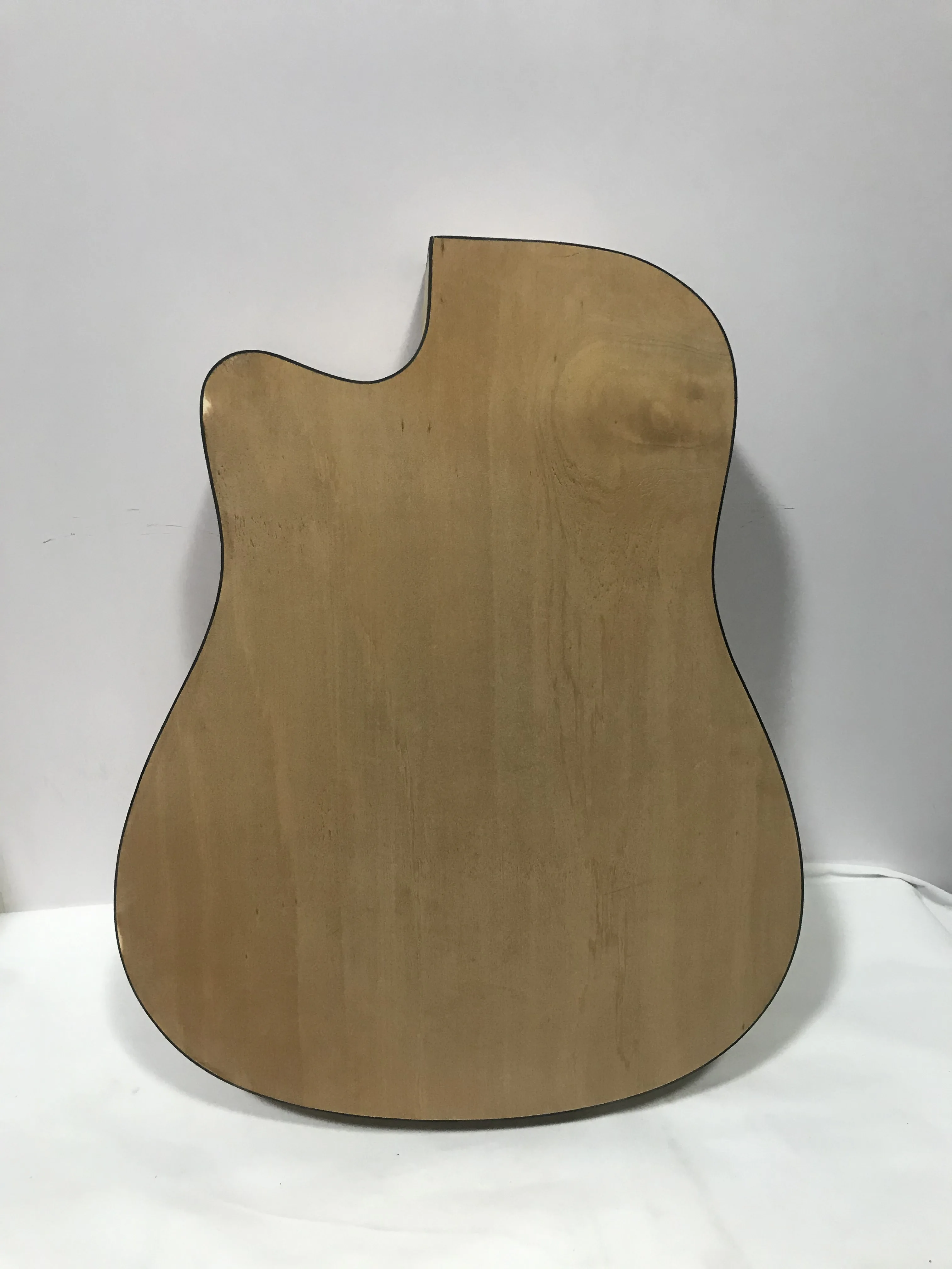 Electric Acoustic and Folk Guitar Body Made, Solid Spruce, Thin Natural Colour, High Gloss, 40 Inch, DIY, ST Bass Accessories