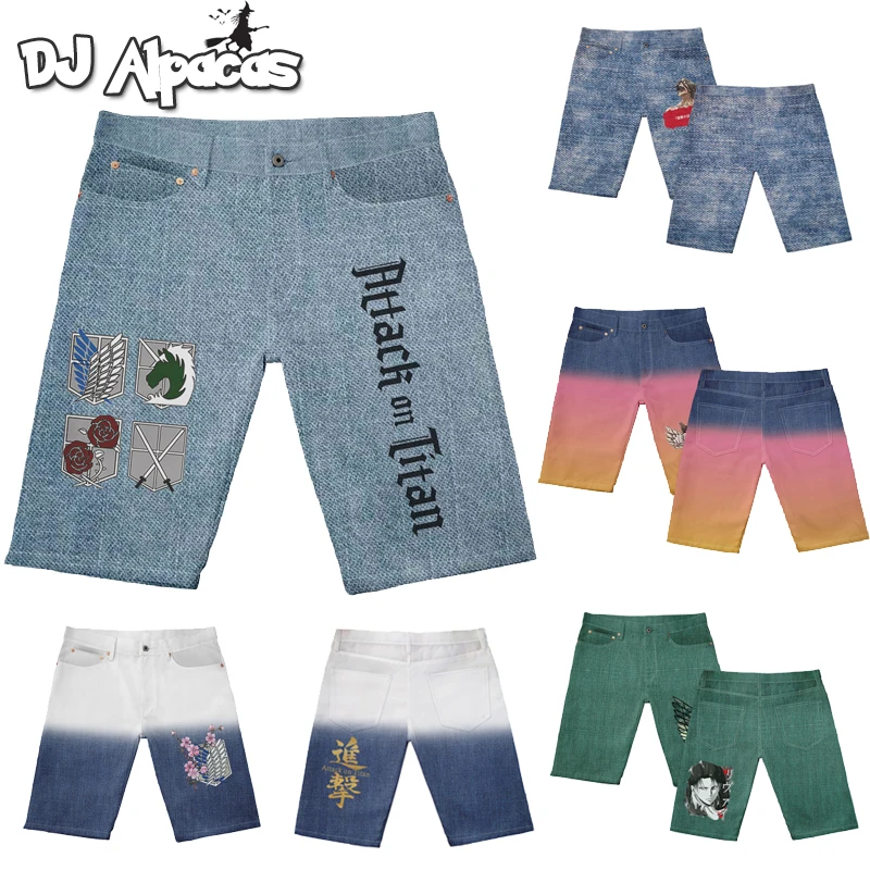 

Attack On Titan Cospaly Anime Denim Pants Scout Legion Jeans Sweatpants Attack On Titan Costume Harajuku Streetwear Pantalones