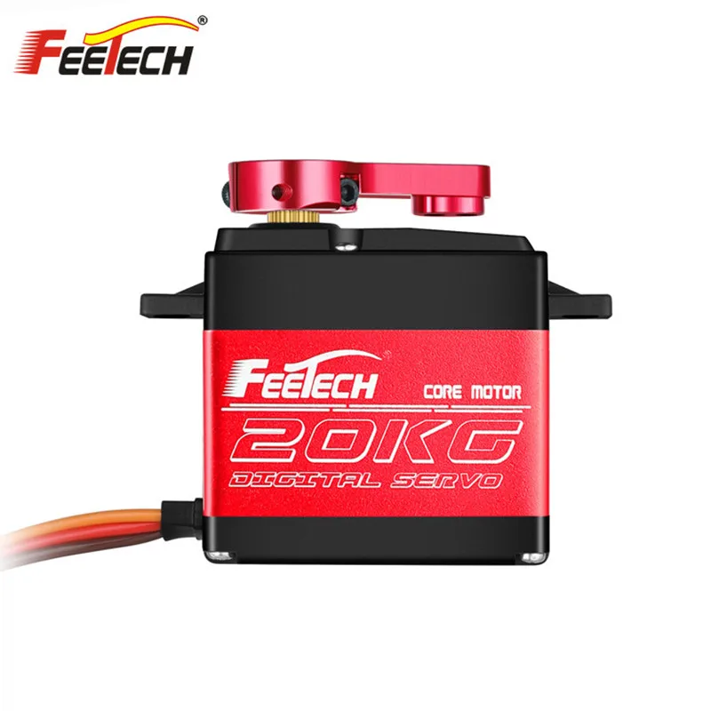 100% Waterproof servo 20KG 25KG 35KG high speed metal gear digital RC servo baja servo 25T Arm for 1/8 1/10 RC Cars