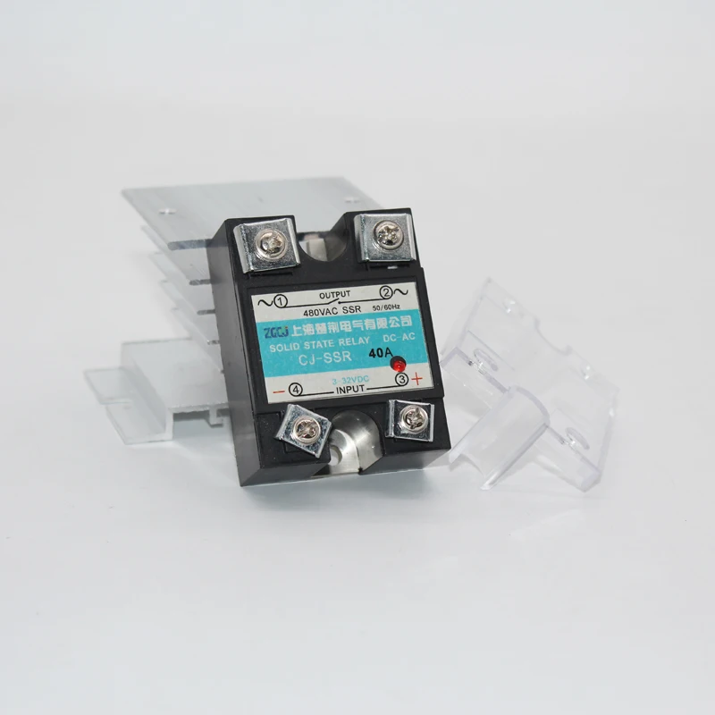 2pcs 72*72 thermostat and  2pcs 40A SSR Temperature controller with buzzer alarm output and time function