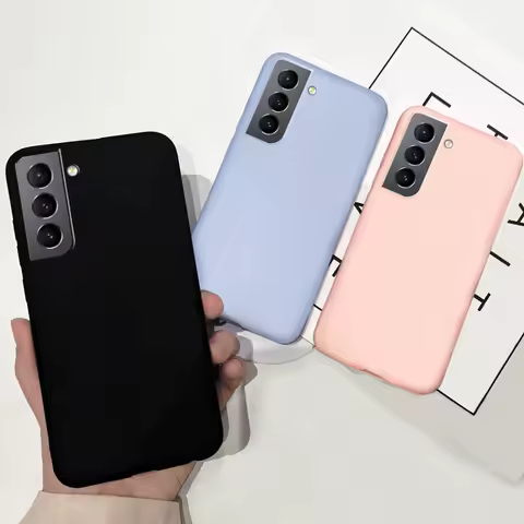 Case for Samsung S21 Plus Case Liquid Candy Color Silicon Back Bumper For Samsung Galaxy S21+ S 21 Samsung S215G Phone Cover