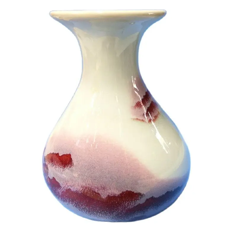 CHINESE FOLK Old Jun Kiln Glaze View And Admire Vase