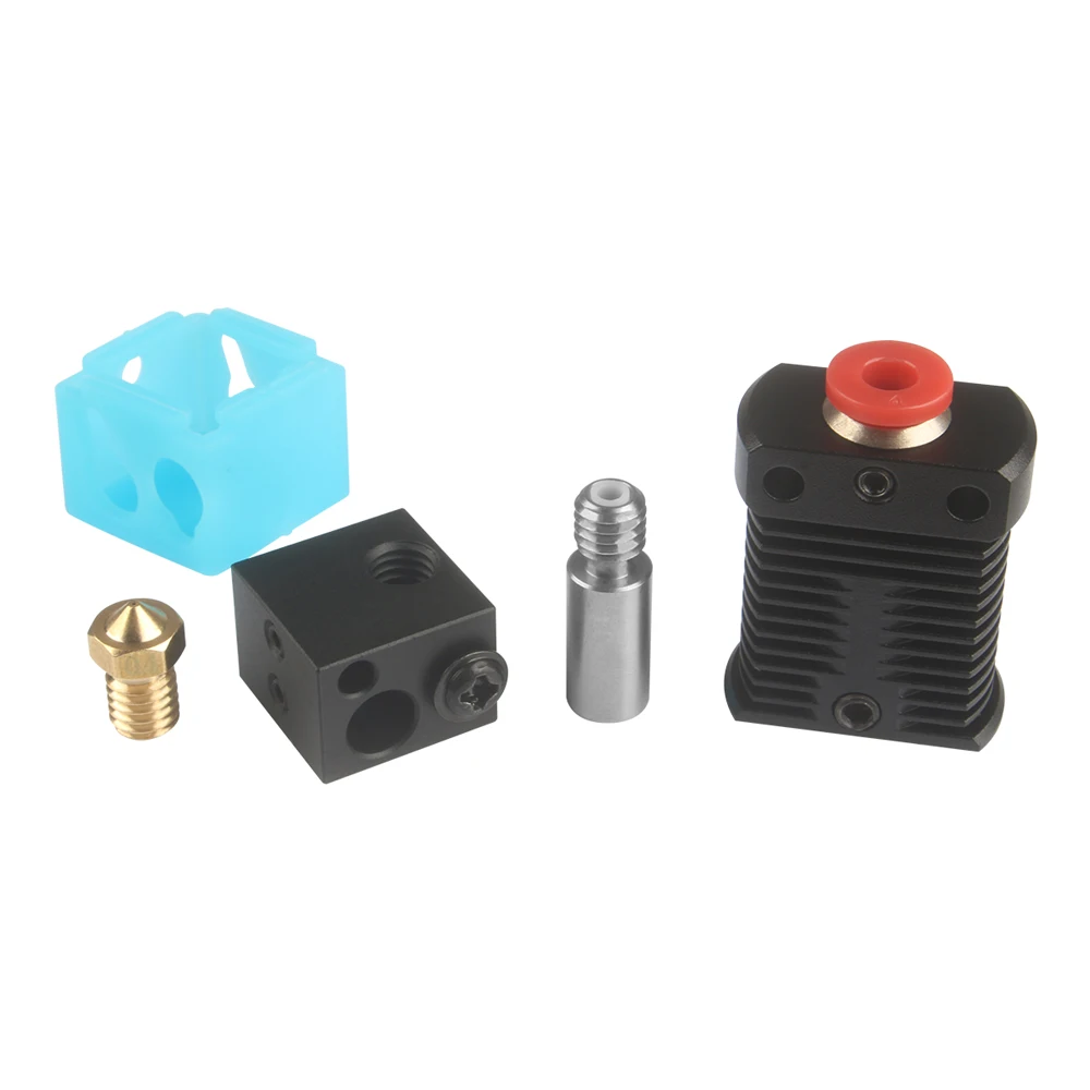 LERDGE – pièces d'imprimante 3D, Kit d'extrudeuse j-head HS Hotend MK8 entièrement en métal pour extrudeuse Bowden CR-10 CR-10S V6, buse 1.75 0.4MM