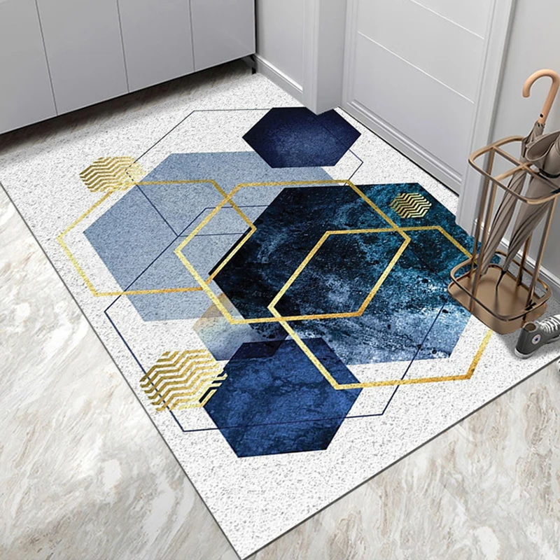 Floor Mats Carpet Home Kitchen Mat Bath Mat Hallway Entrance Door Mat Carpet Anti-slip PVC Scrape Mud And Soil Custom Door Mats