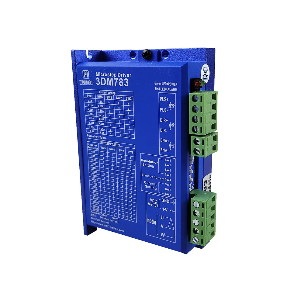Unidade de driver de motor de passo trifásico UVW motor trifásico 36V 8.5A frequência de pulso 250khz JMC original autêntico