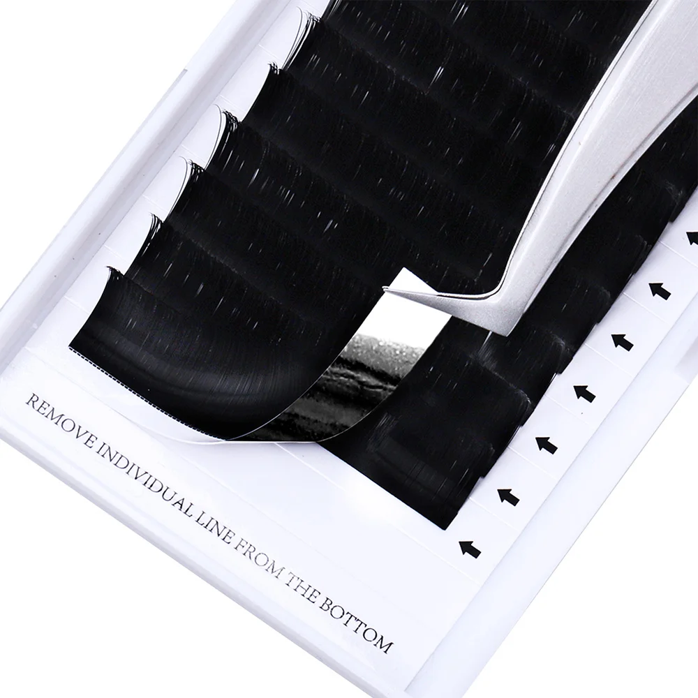 Easy Fanning Eyelash Extension Fadvan 0.05 Thickness Mix Super Soft Auto Flowering False Lashes DIY 2d 3d 4d~10d Lash Supplies