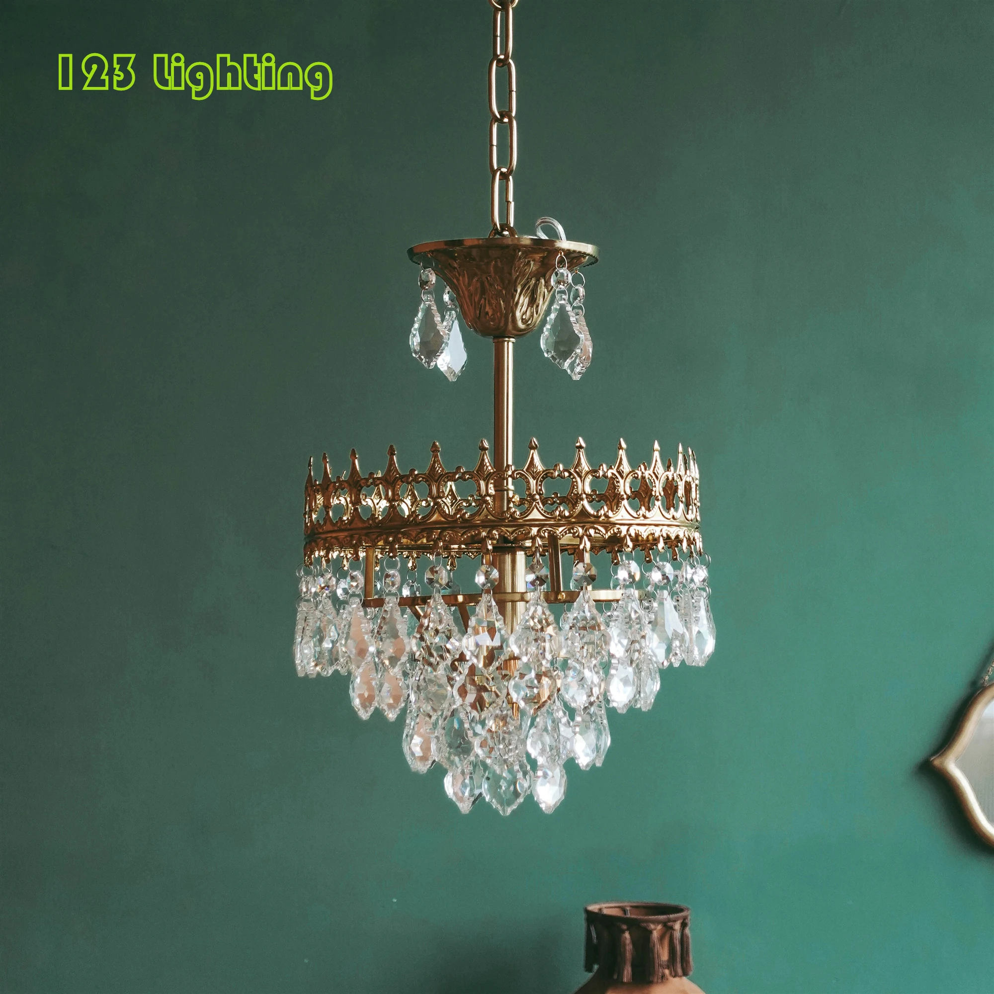 

European Style LED Chandelier Crystal Foyer Restaurant Aisle Bedroom Hanging Light Fixtures Art Deco Lamps E14 Dropshipping